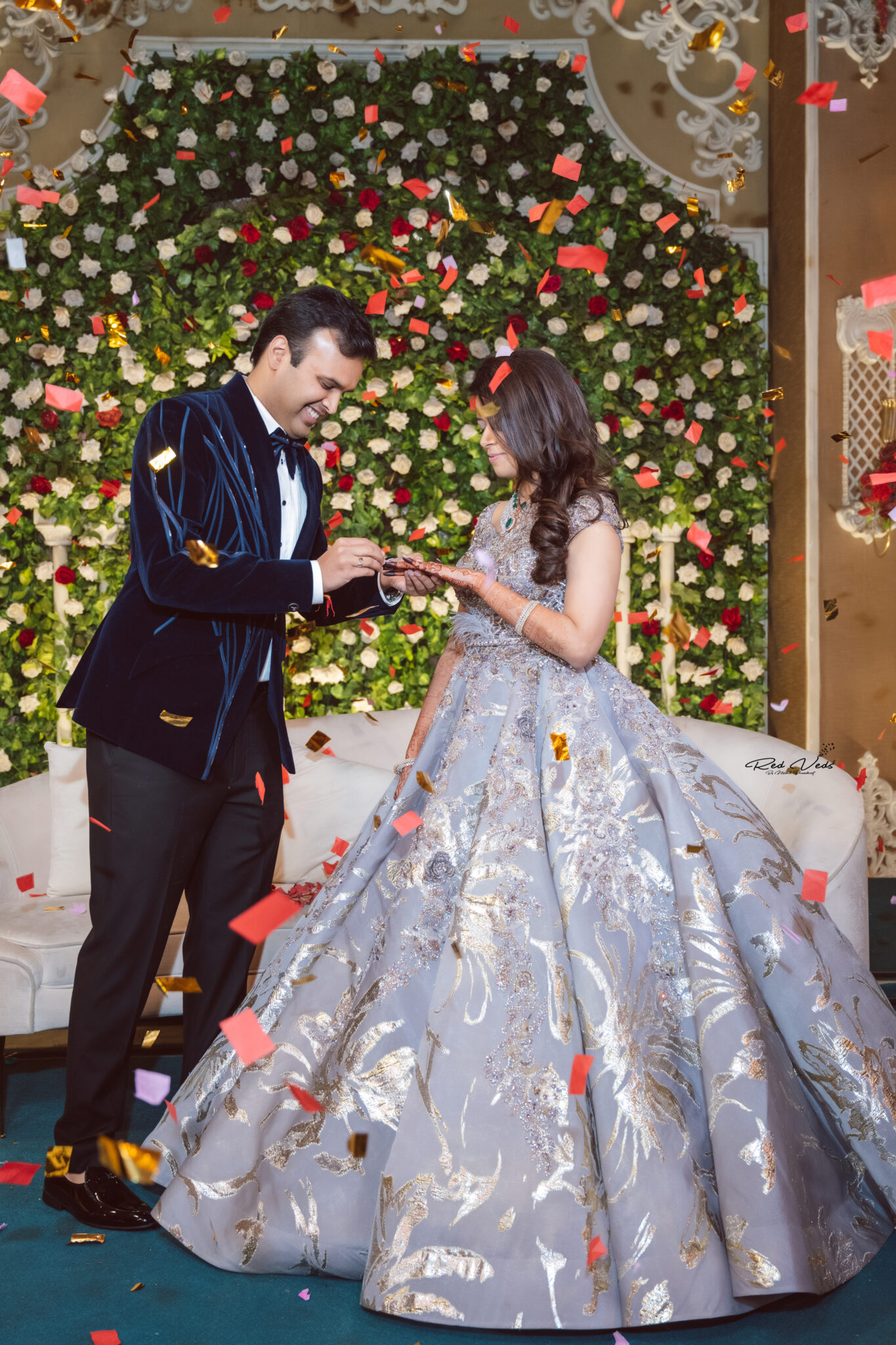Ring Ceremony Indian Engagement Photography Poses