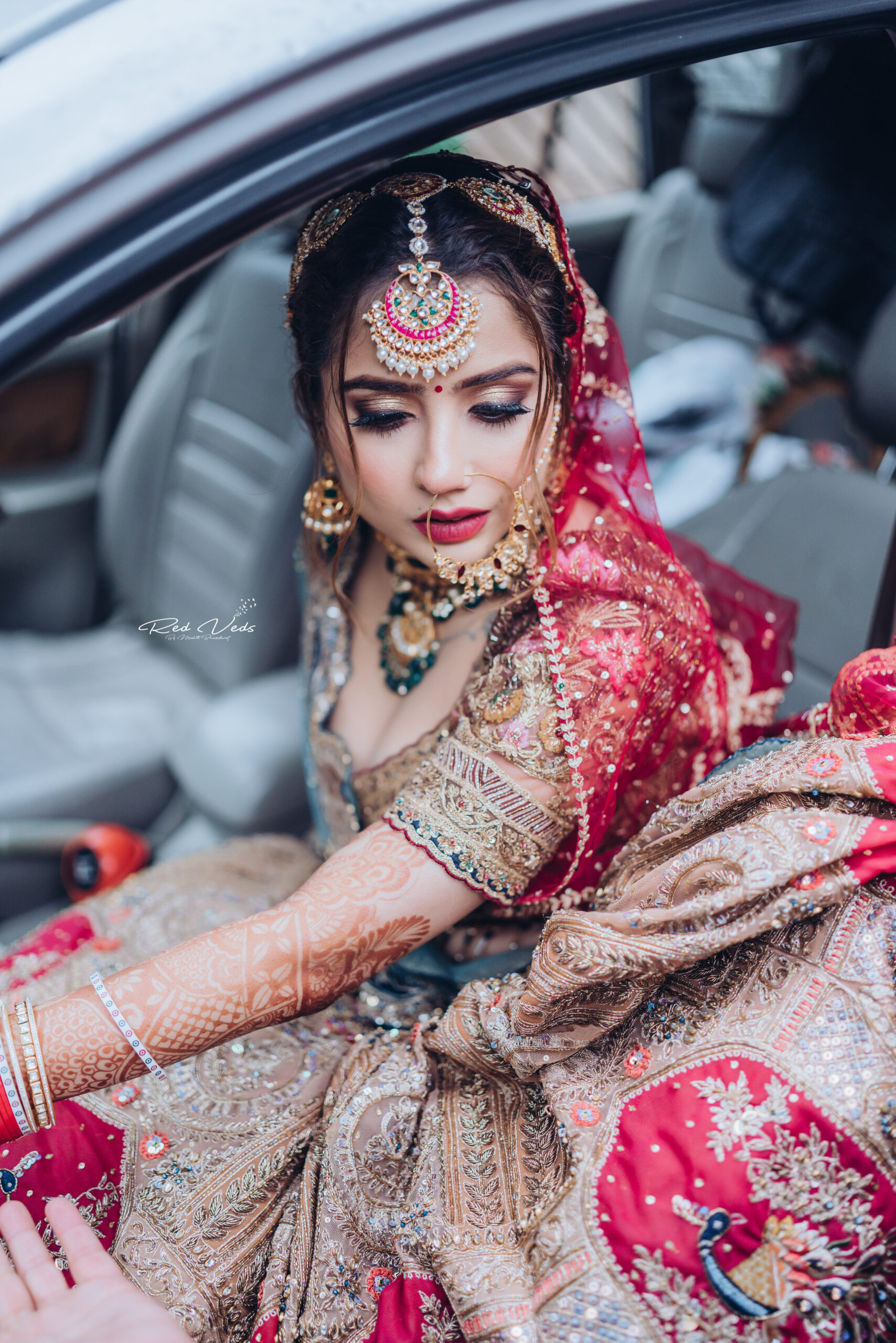 Beautiful bride Anoop❣️ Can't believe it's almost been a year since I did  Anoop's bridal henna. @anoopgill28 thank you so much... | Instagram