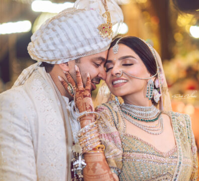 Romantic Indian Wedding Poses